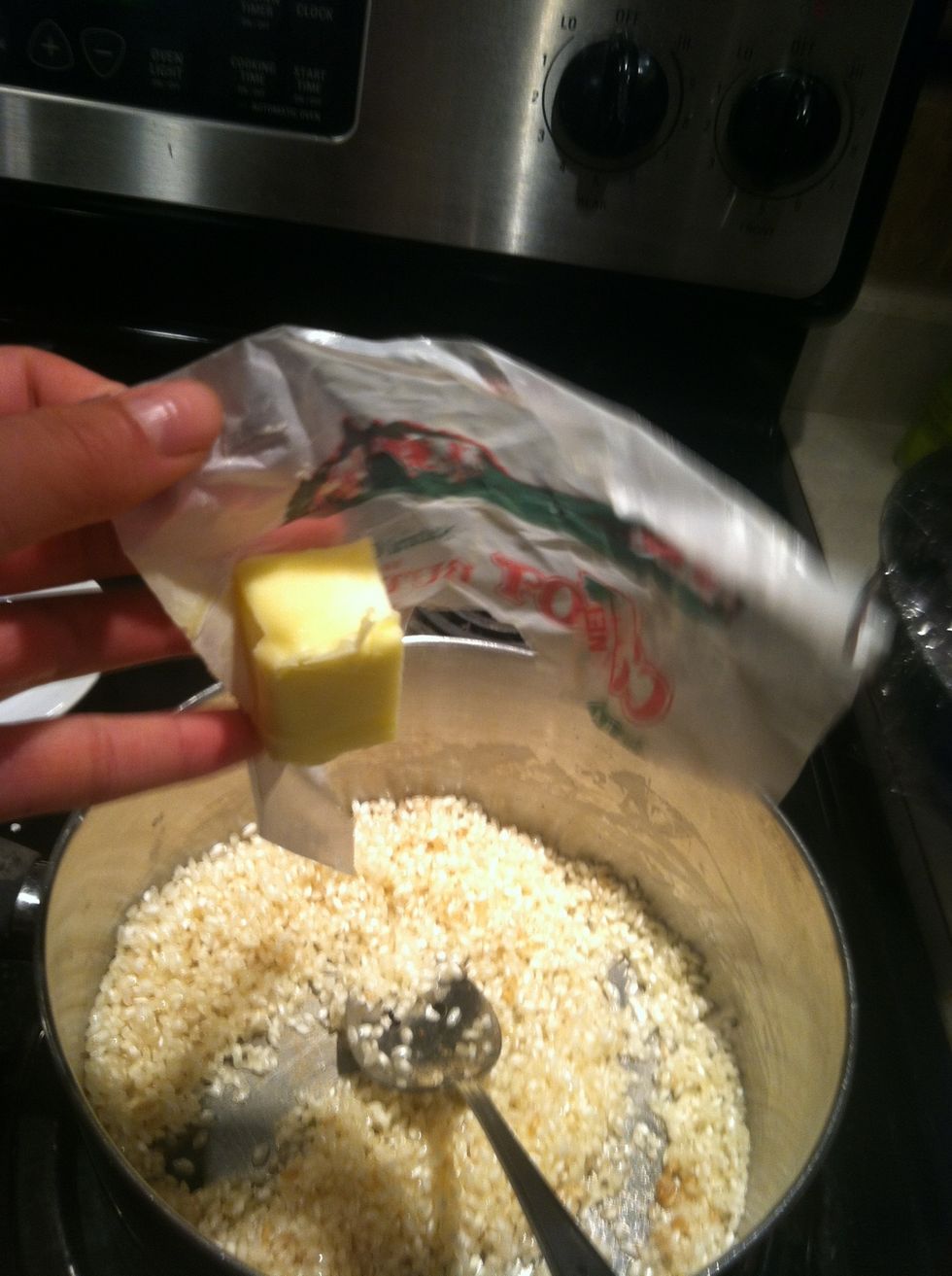 And the rest of your butter