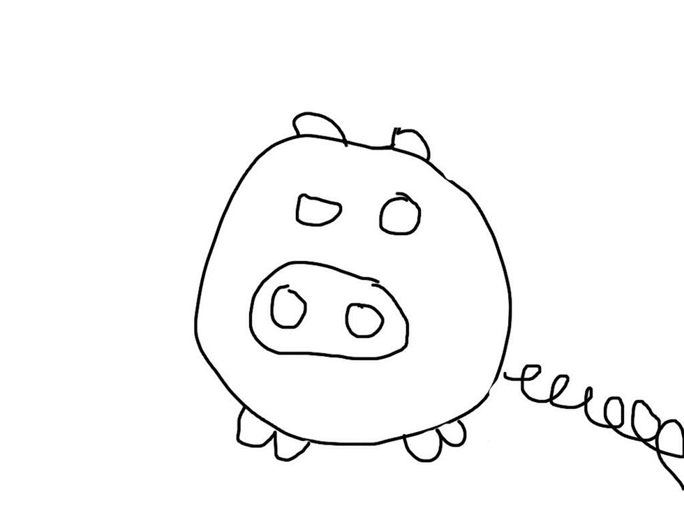 And the song goes "Little circle little circle big big circle little circle big big circle n n w w e e eeeeeeee."