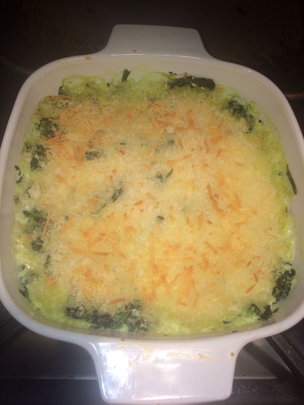 And the spinach maria