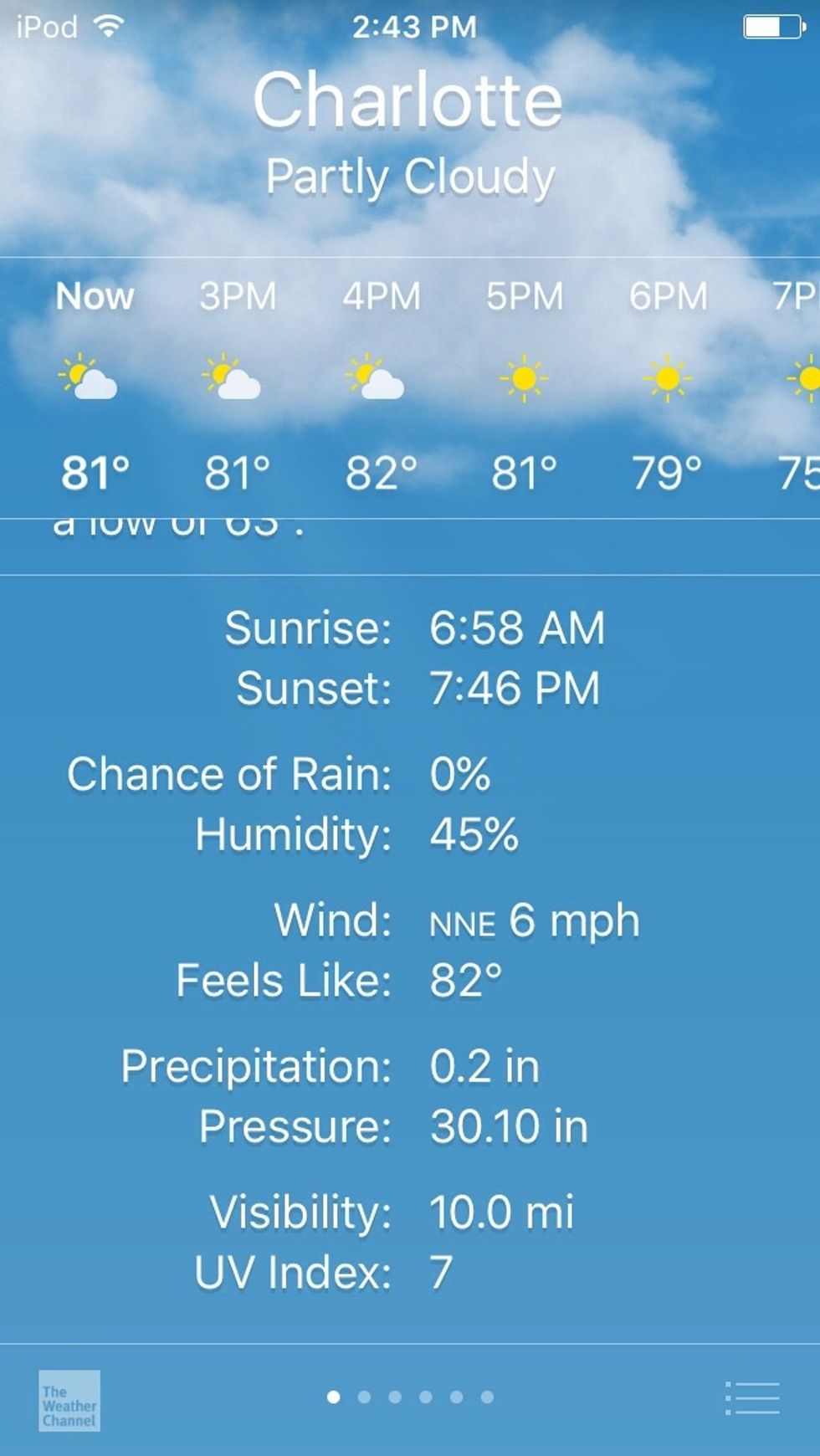 And the sunset/rise ( optional)