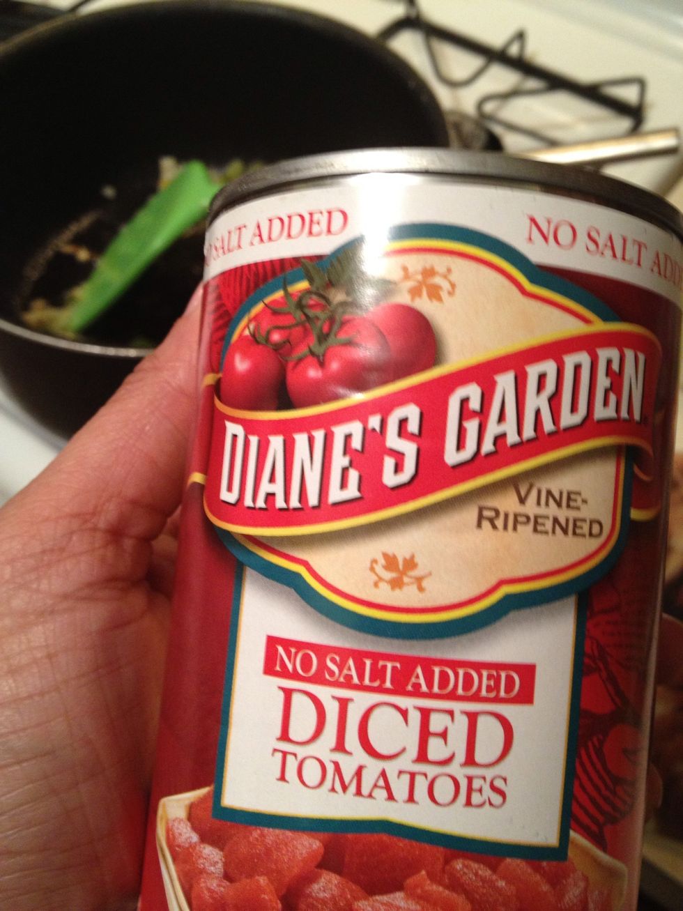 and the tomatoes (add fresh if you prefer)