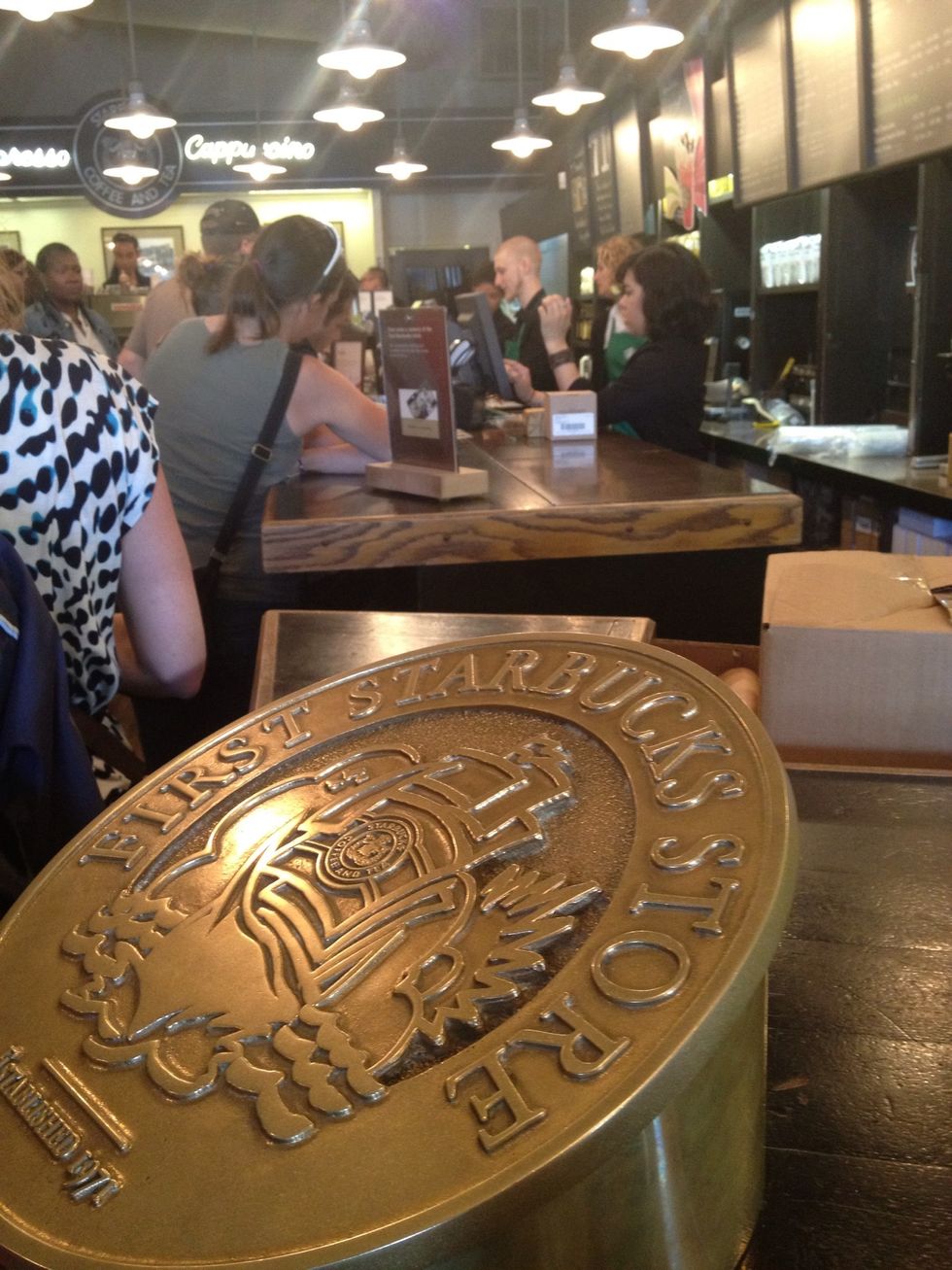 And the very first Starbucks!!!