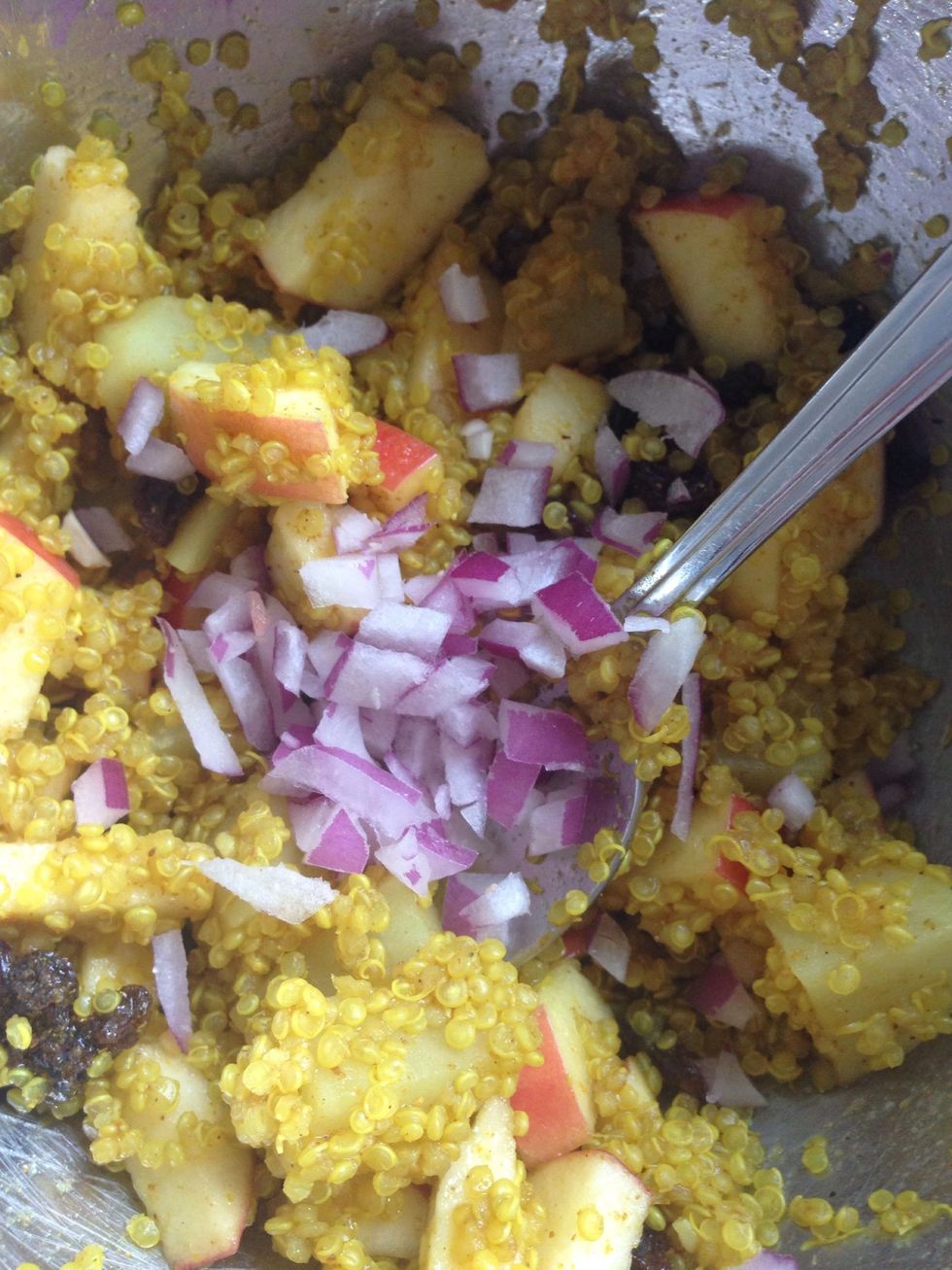 And then add the onion!