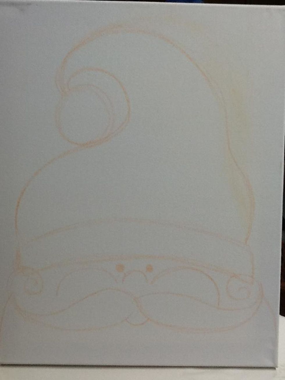 And then down the other side like this.