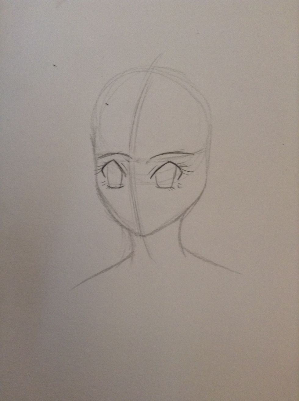 And then eye creases and eyebrows!