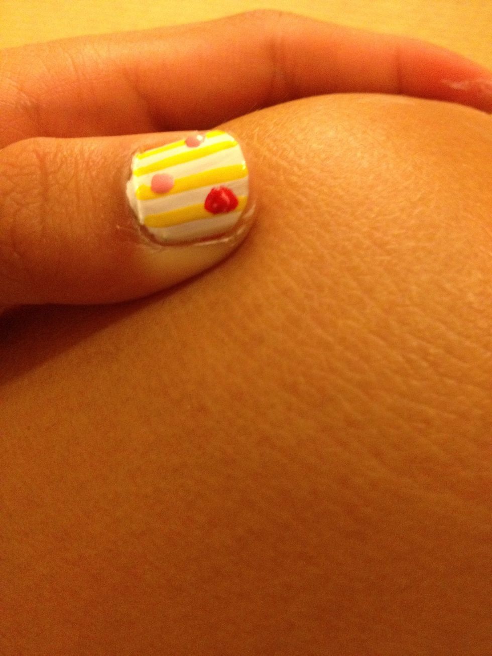 And then just draw a line In between both petals;)