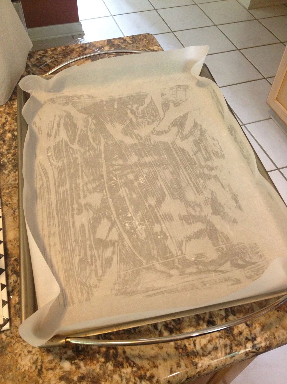 And then parchment paper.