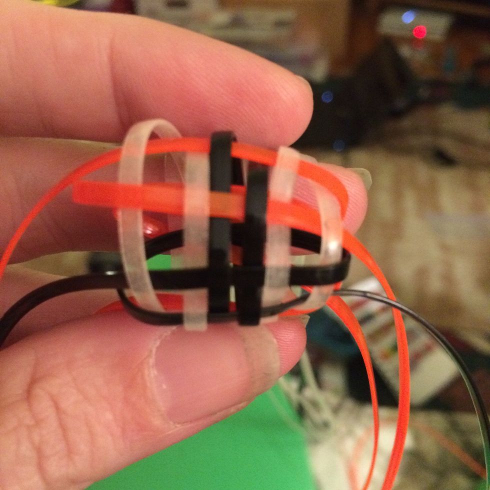 And then the Orange in the other side.