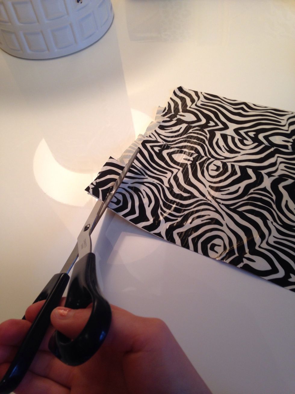 And then trip the edges to make it look neat and pretty\u2702\ufe0f