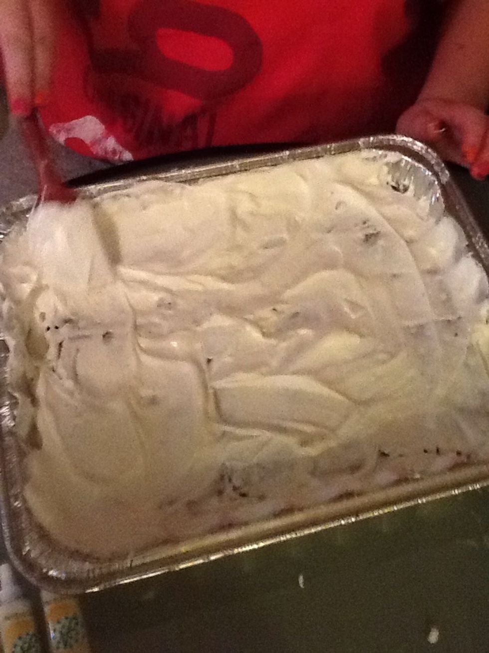 And then you add the final layer of cool whip
