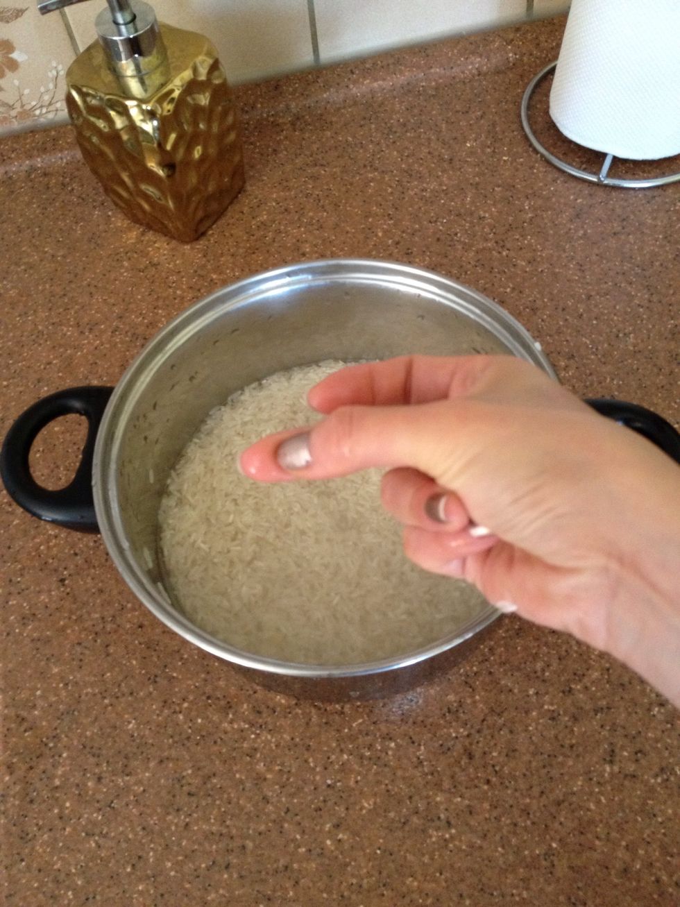 And then you can know how much water you should  put in