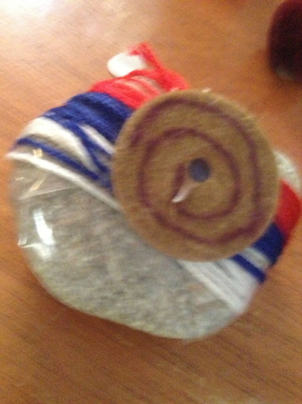 And then you could glue or tape it on (Sorry for the blurryness)