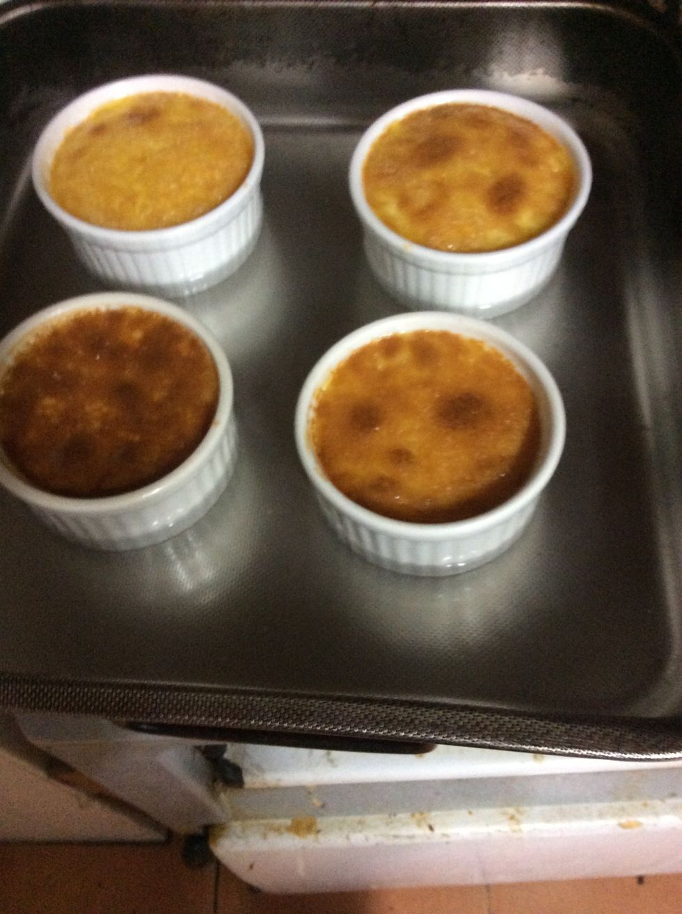 And then your Gluten free Panne Cotta is ready to serve