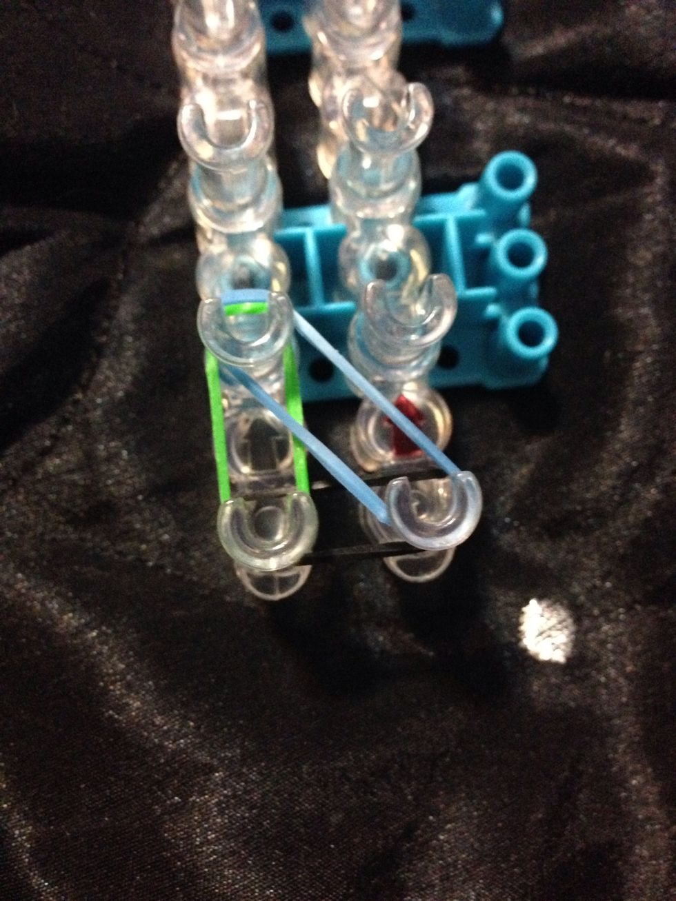 And then your third on top of both of them going slanted