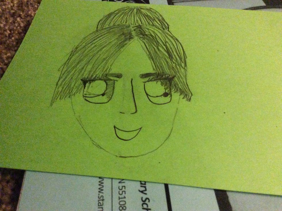 And there's my anime face