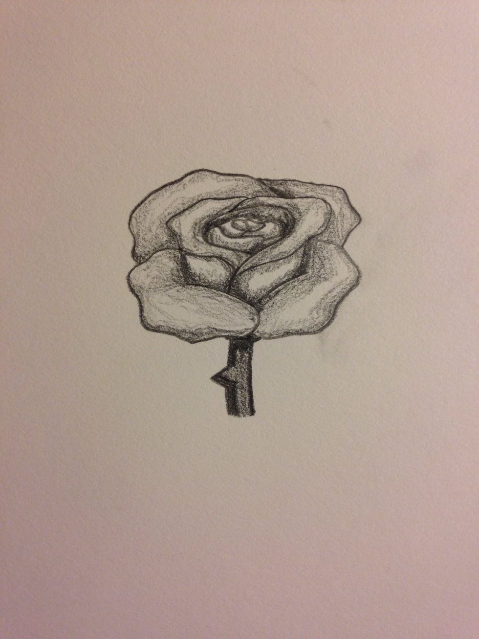 And there, you have a rose