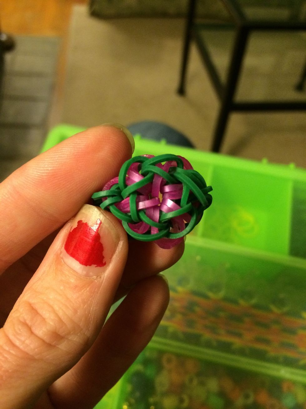 And there you have it. A wonderful starburst ring.