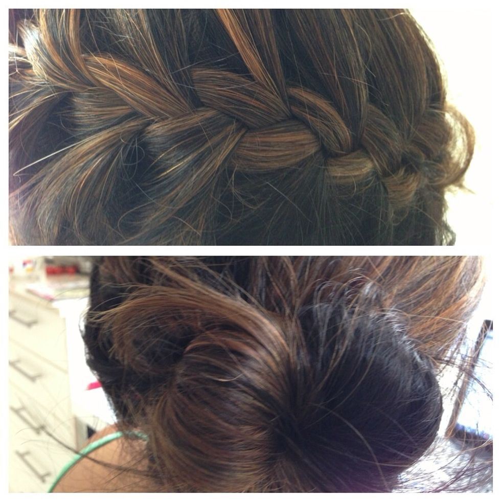 And there you have your simple bun which works on many hair types, I hoped you enjoyed this hair tutorial!