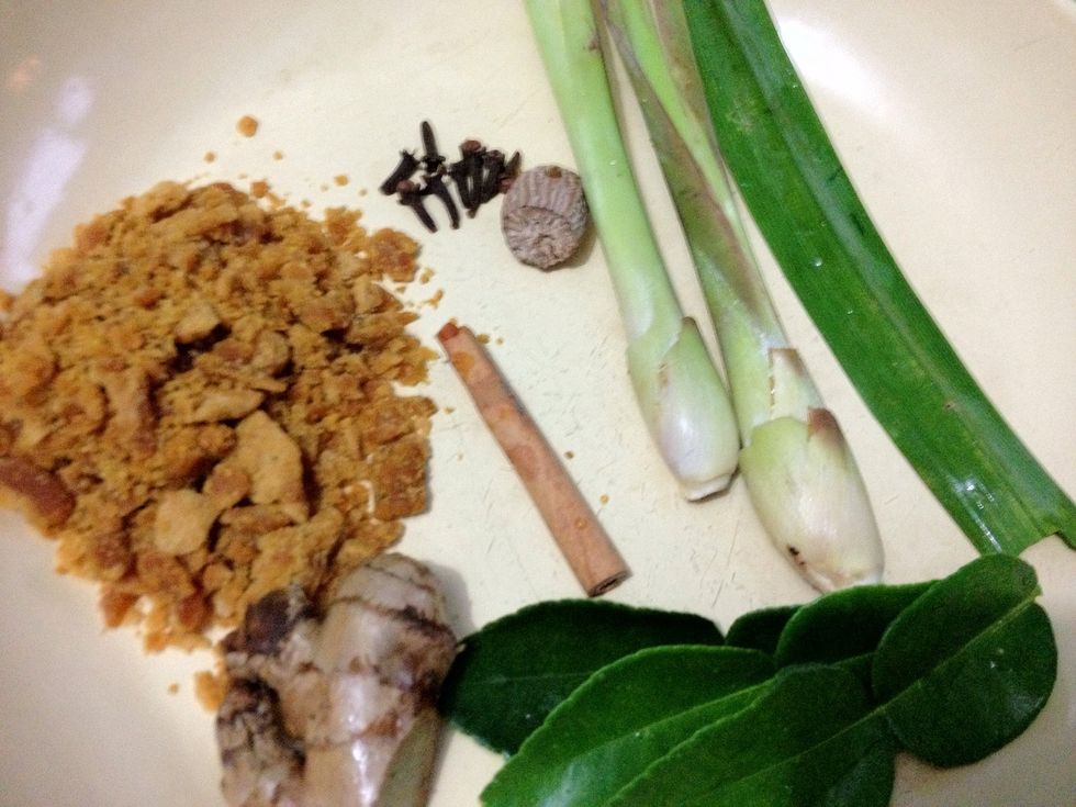 and these are the complete spices to be prepared