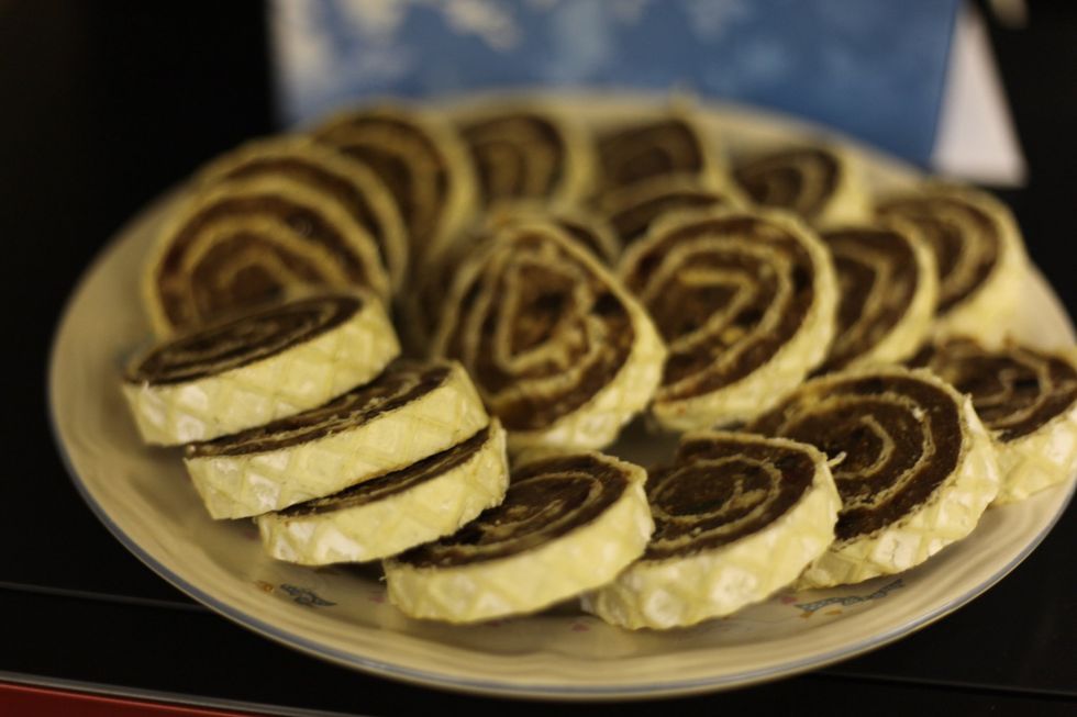 And these are the scrumptious waffle logs. Complete heavenly goodness. Enjoy, have fun making these and love your Mum.