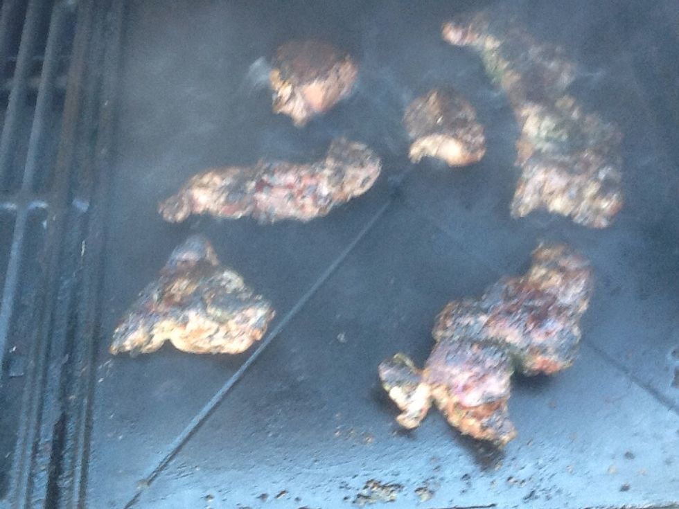 And they are ready. Now time for the rice.