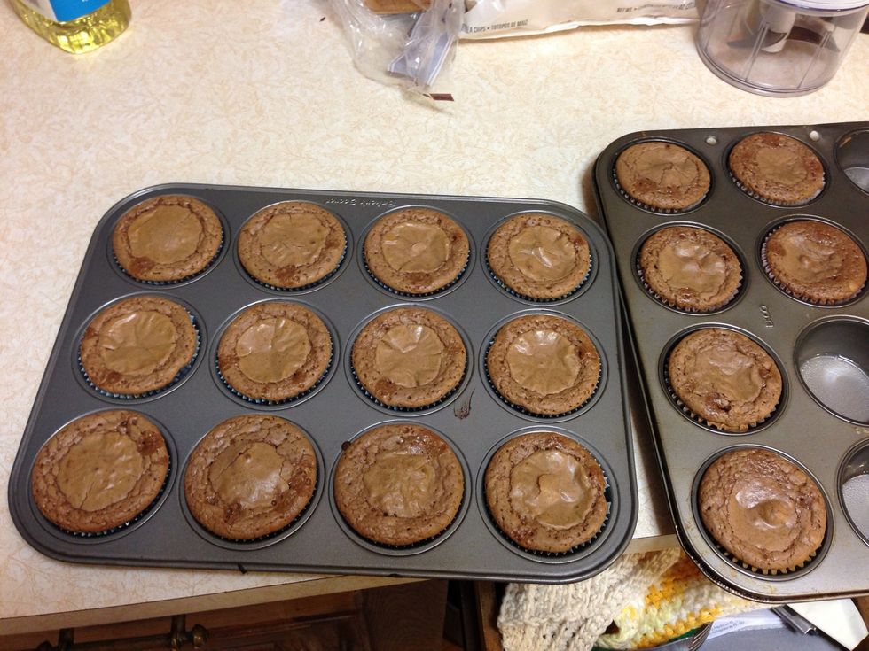 And they'll look like this...let them cool before handling them!