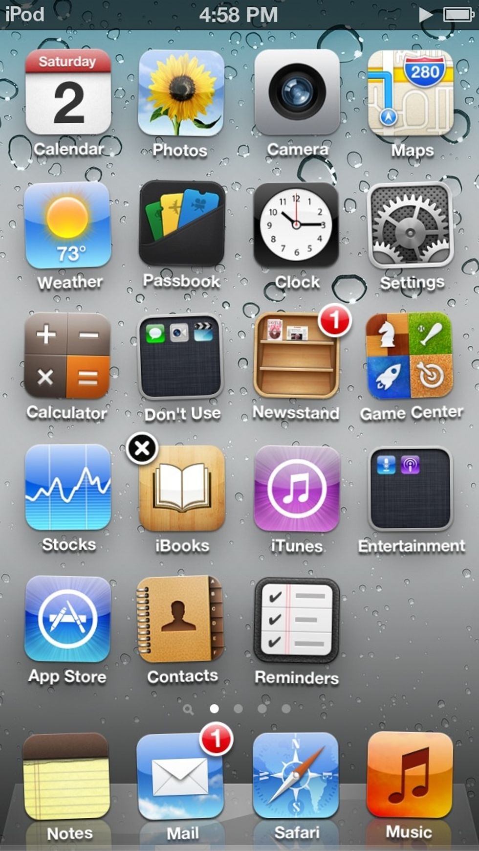 And they will be put into a folder. These folders are automatically named, but you can change the name by tapping the folder...