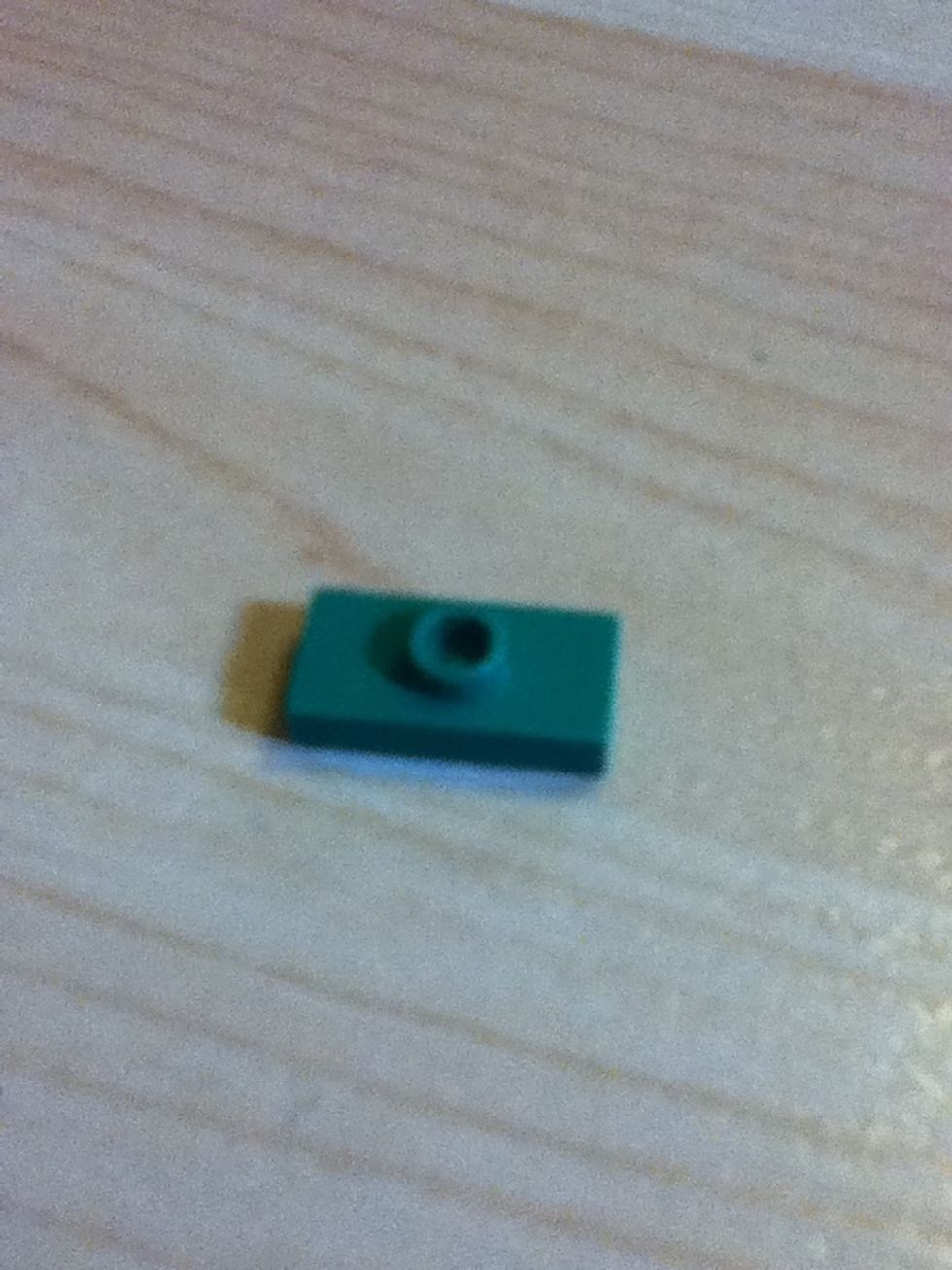 And this 2x1. Remember. All these bricks have to be green (Duh)