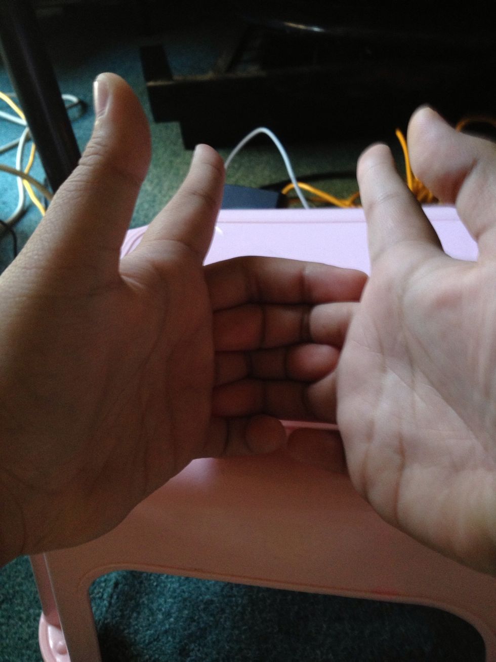 ..and this. Do the same like this. And place your iPhone on that position. And you're done.