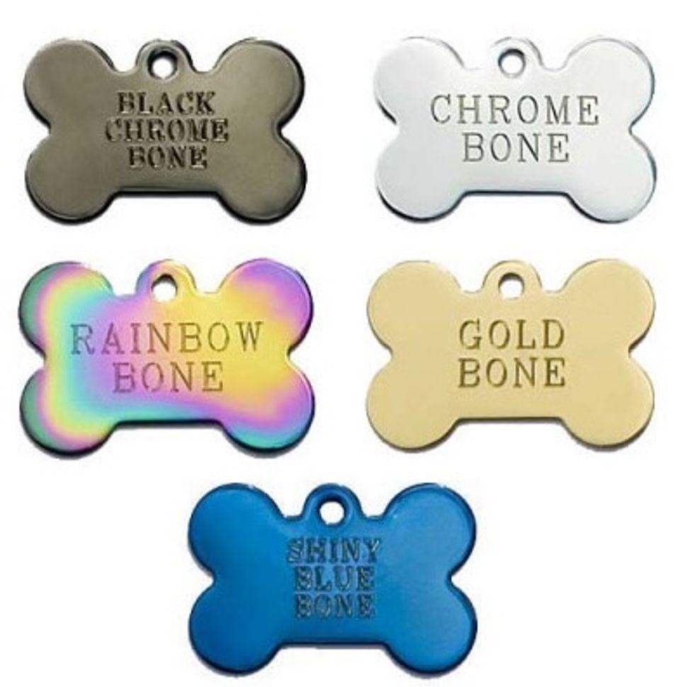 and this is a dog tag for there name