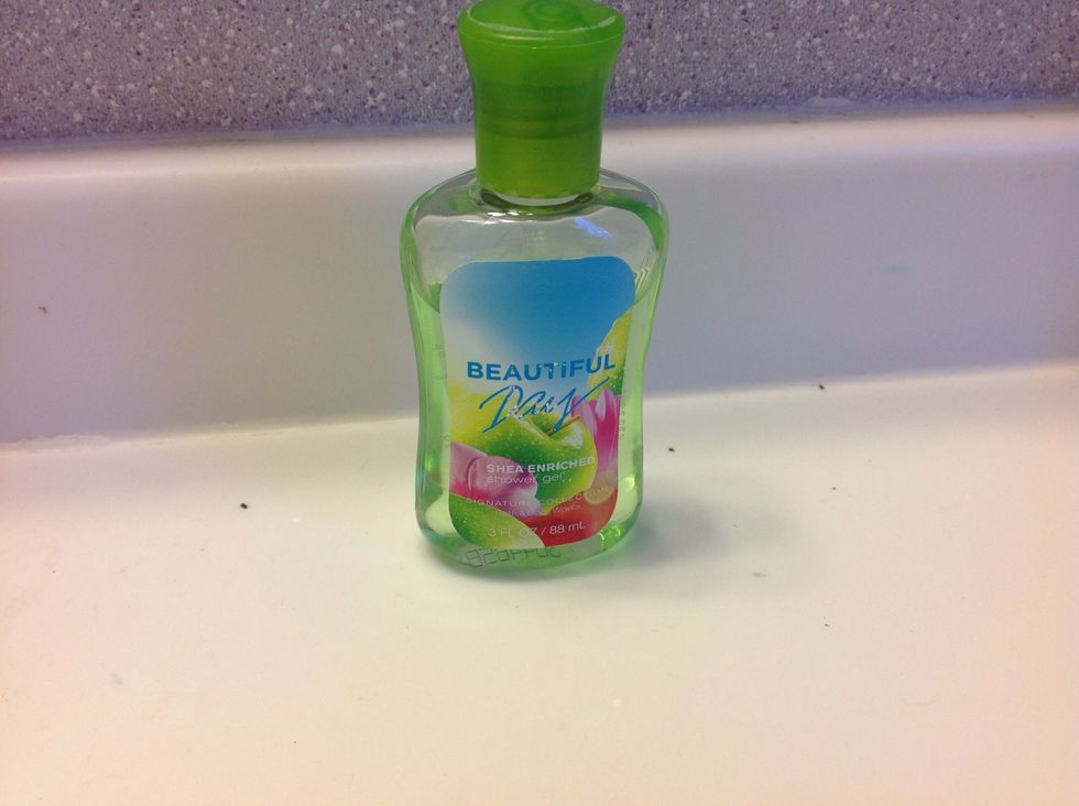 And this is my body wash