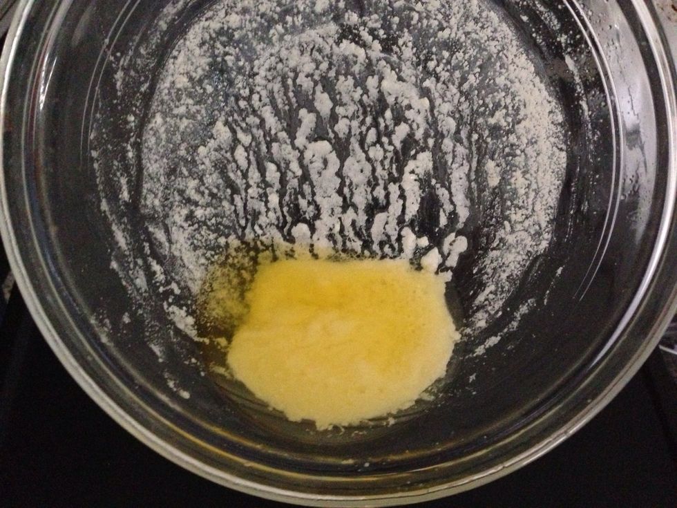 And this is what remains. It is the buttermilk.