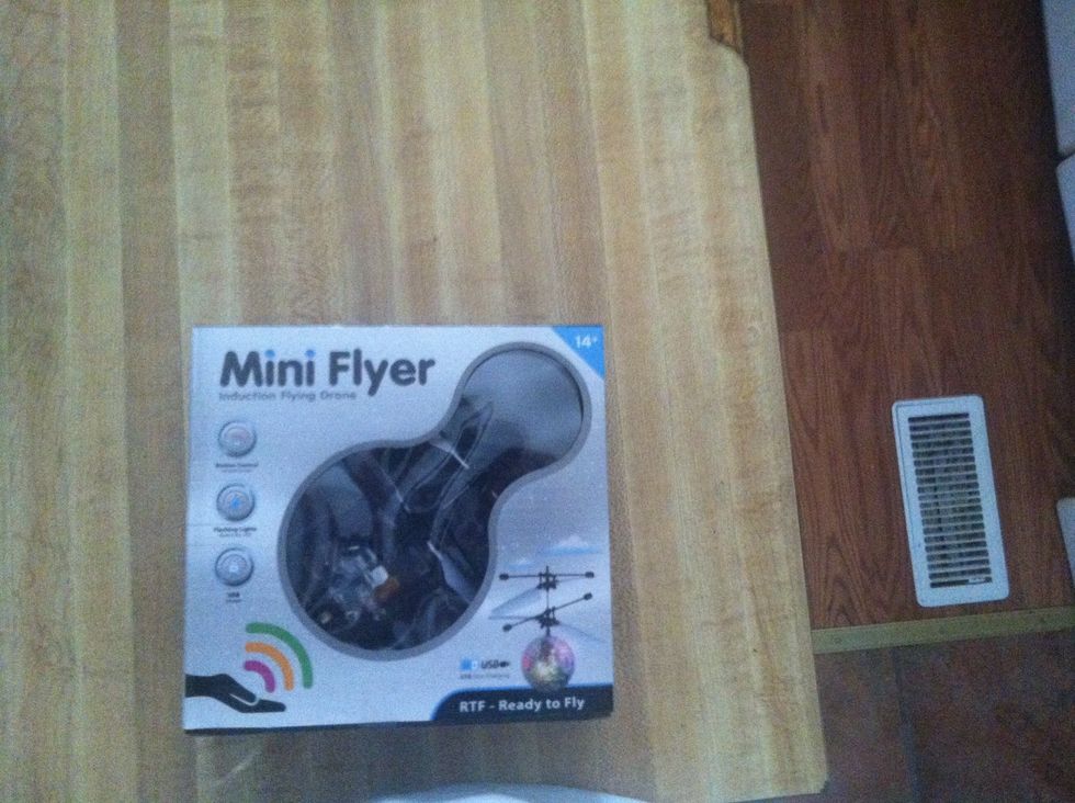 And this thing is pretty cool it hovers above your hand and lights up
