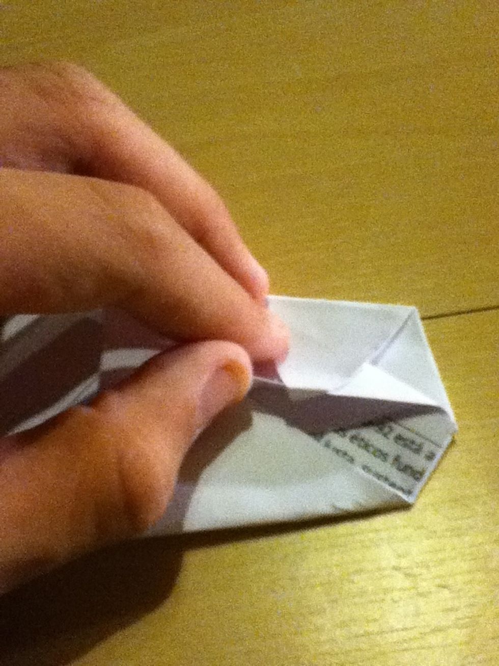 And tie them both in the "pocket", so it won't be loose