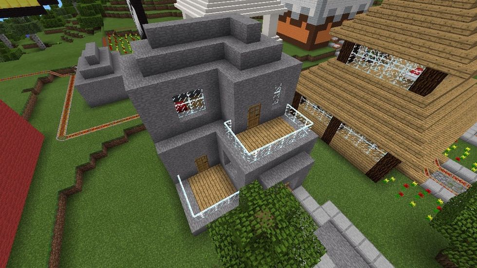 And to finish off, a modern house from YouTube