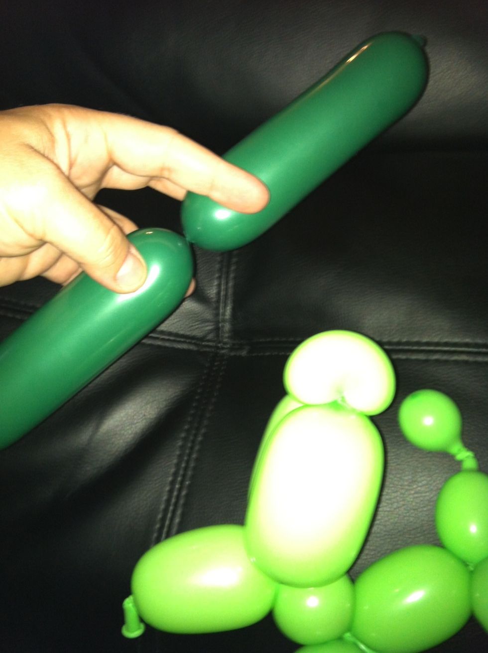 And twist at the center ...