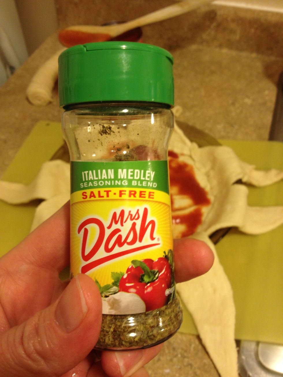 And two T of Italian spices