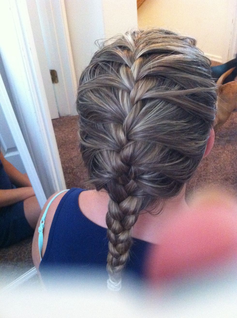 And u have done a French braid