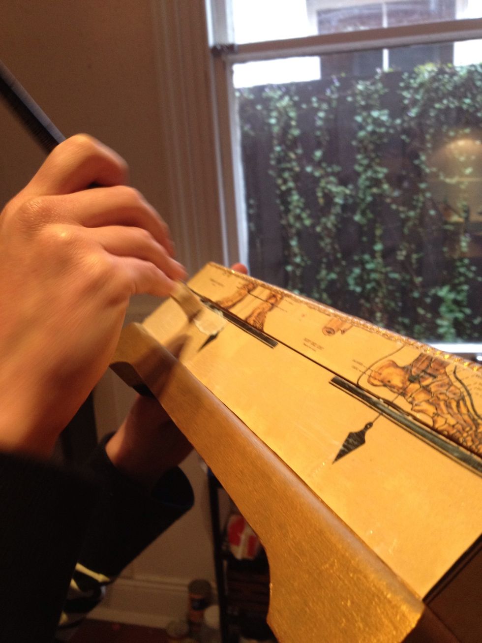 ...and varnish!