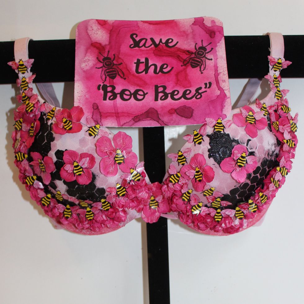 And Voila! Here is the finished Bra!