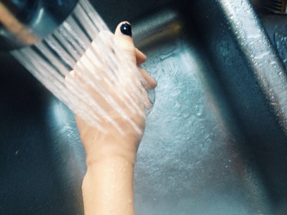 And wash! Now you will be silky smooth.