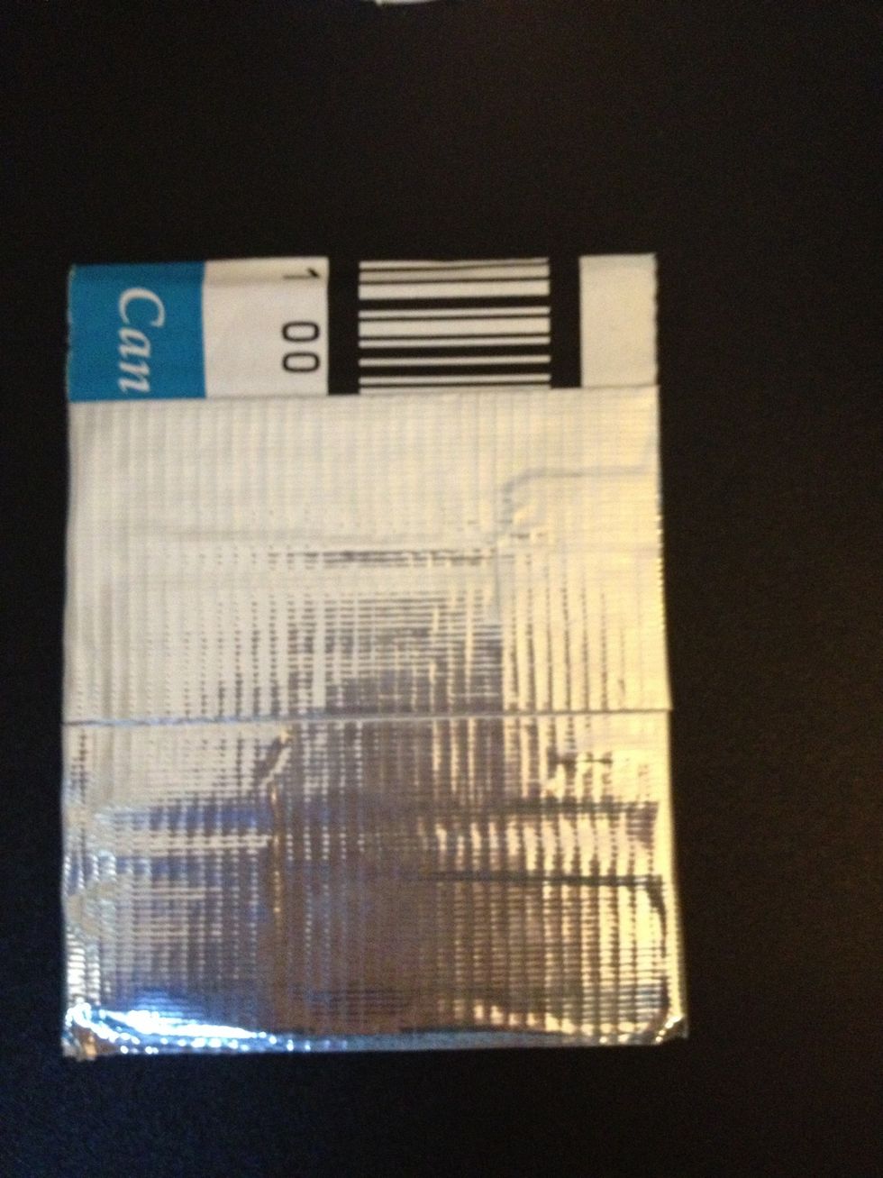 And wrap it around. Repeat until you get to the other side of your shape.