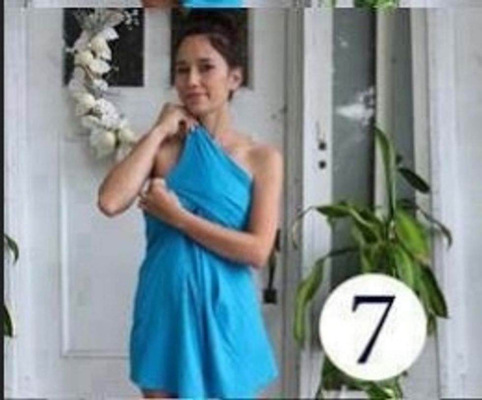 And wrap it around to the front.