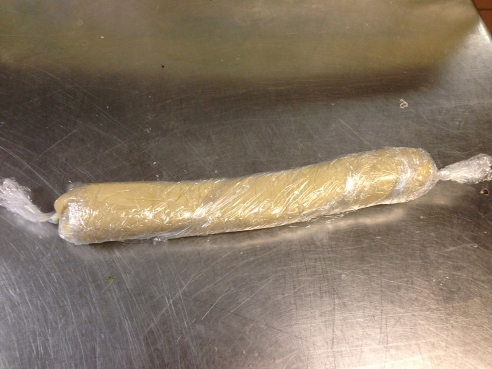 And wrap it, twisting the edges and the less air bubbles the better ( tap double to see whole picture)