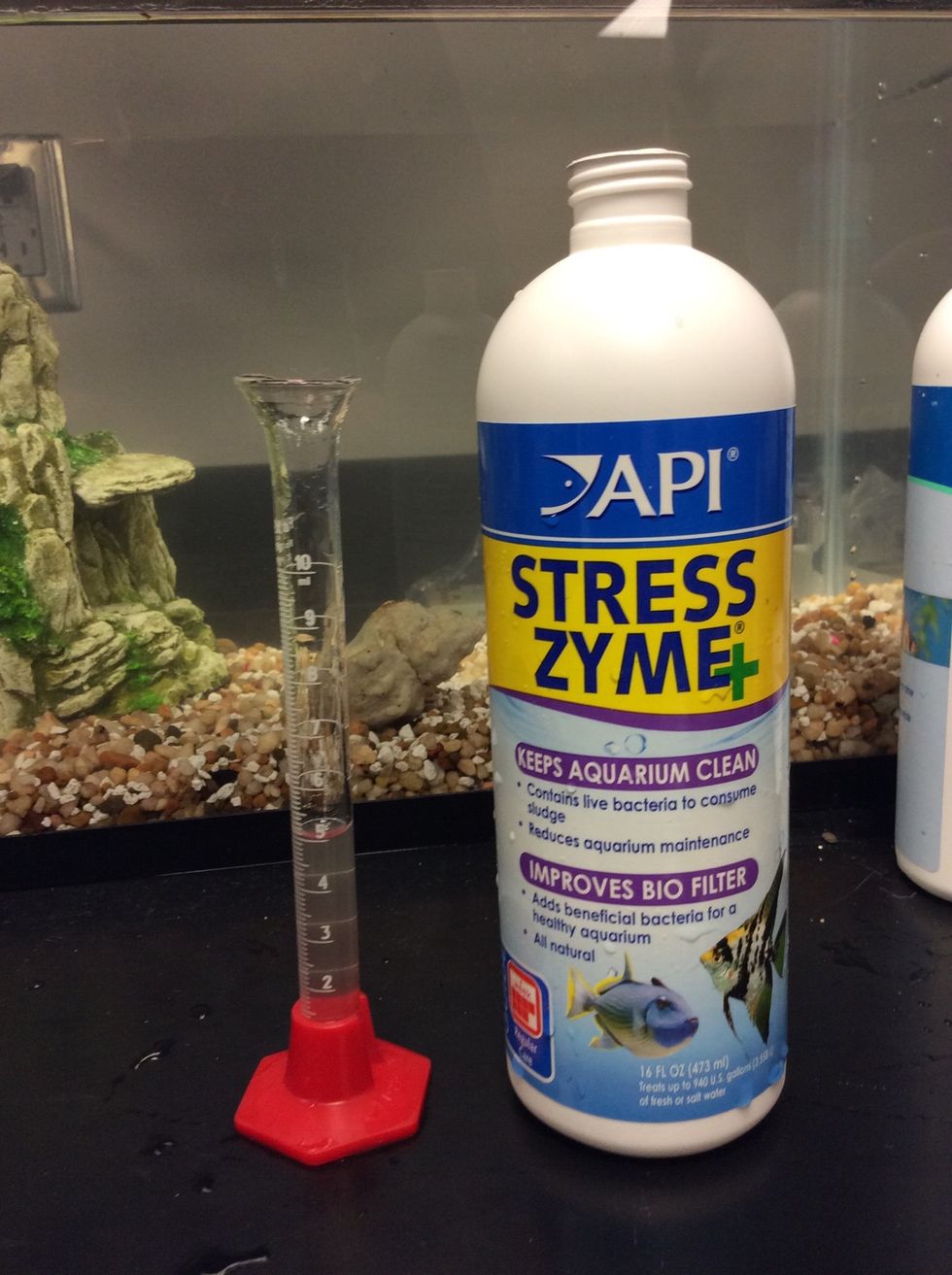 And you also need to add some of stress zyme+