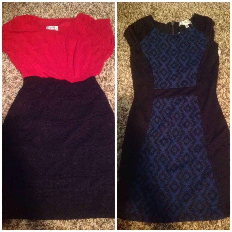 And you can were these if your going to look nice, or church. Something! (I got these dresses from Ross)