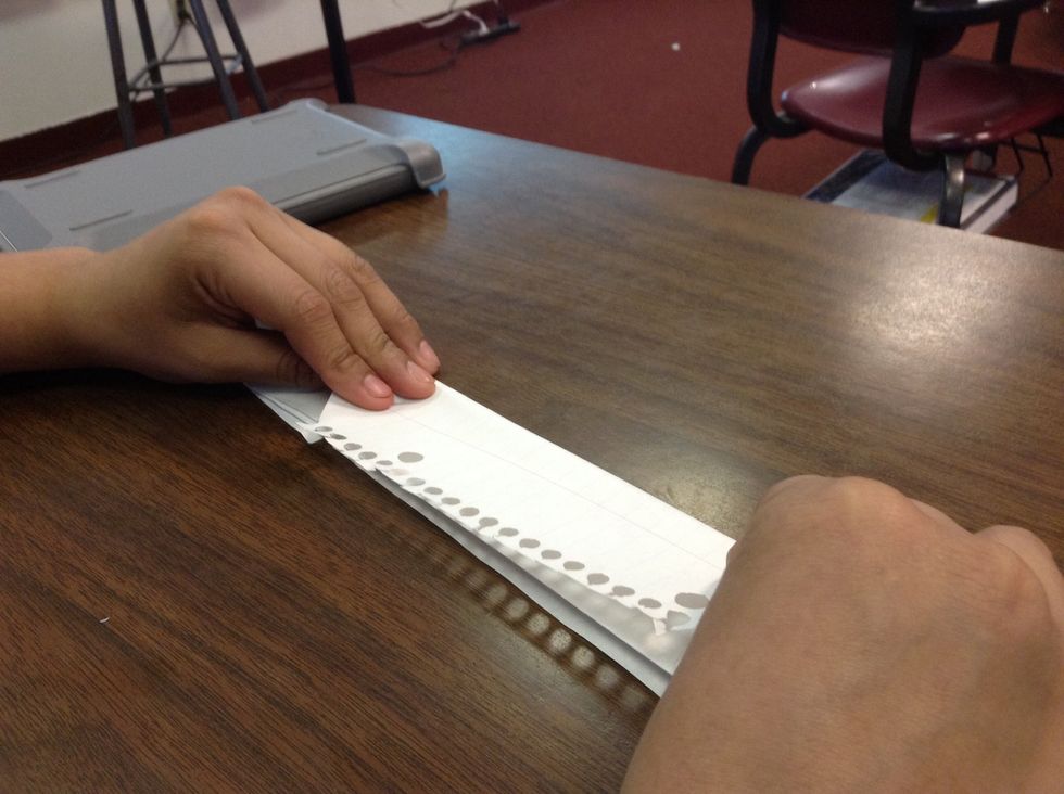 And you do the same to the other side