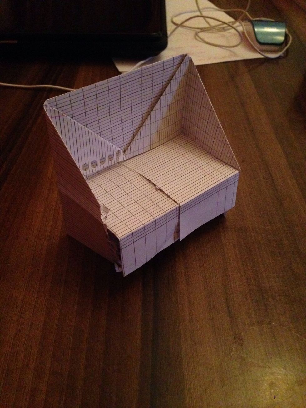 And you get it ;) you can use a color paper and stickers to make an awsome sofa