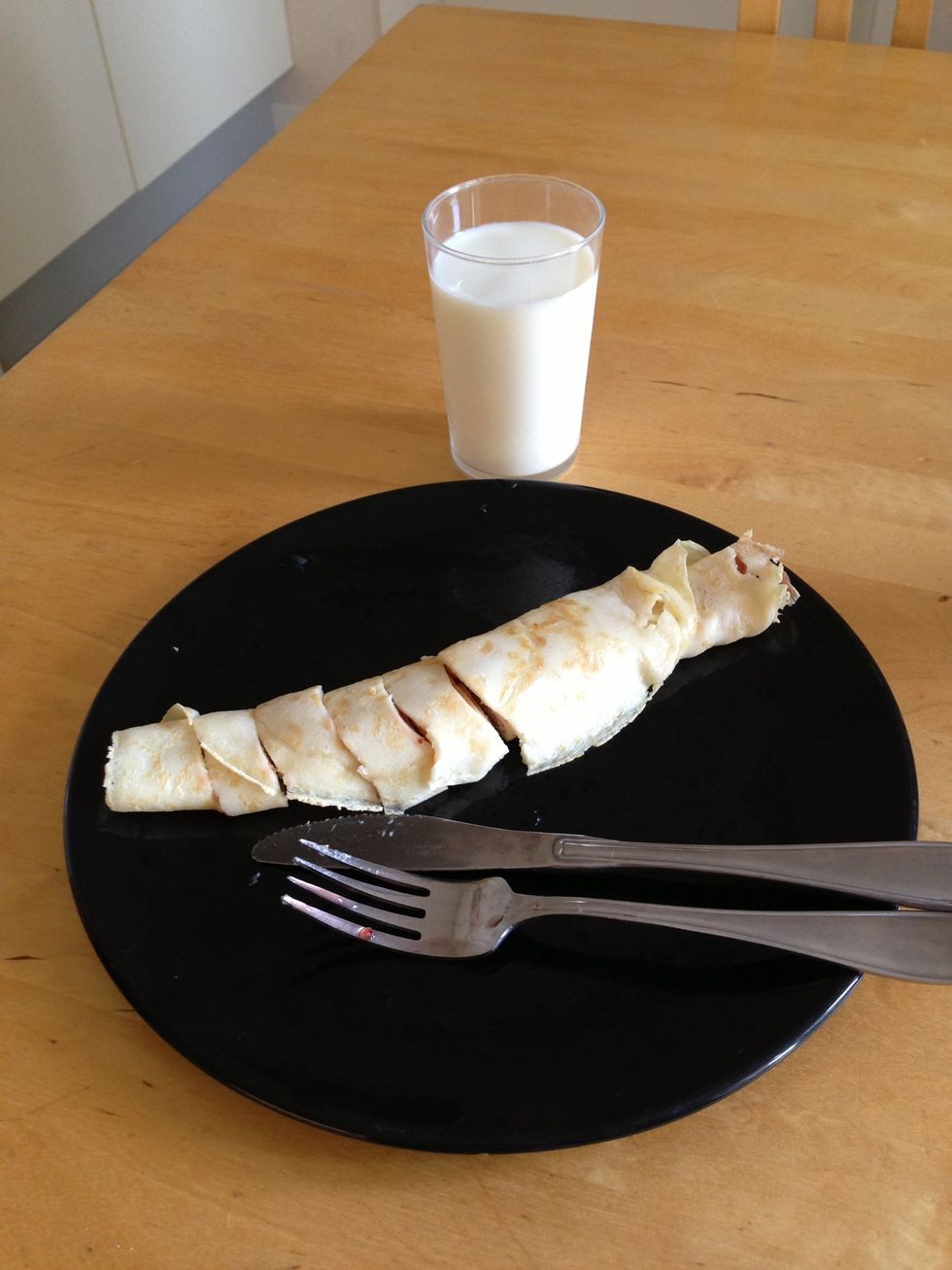 And you have made a swedish pancake! \ud83d\udc4d\ud83c\udf74