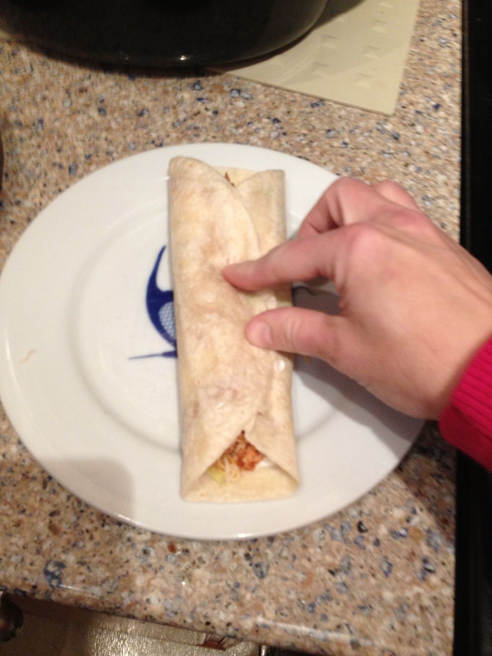 And you have your soft taco all ready for a bite...